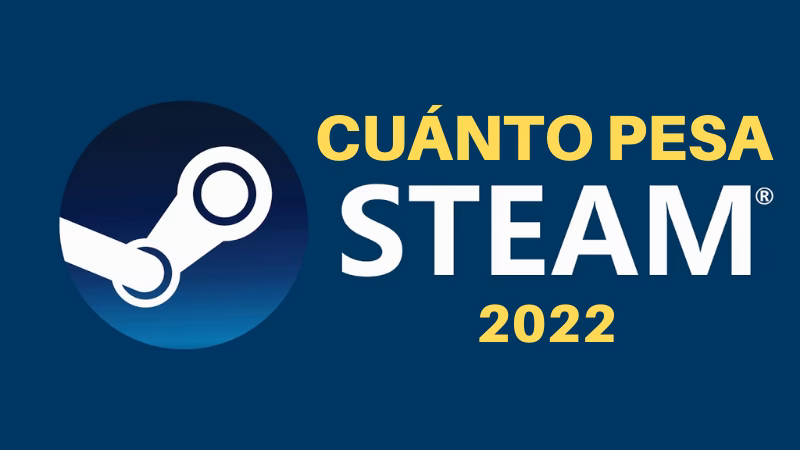 ¿Cuánto espacio ocupa Steam?