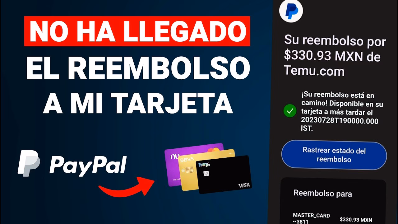 ¿Cómo se hace un reembolso en PayPal?