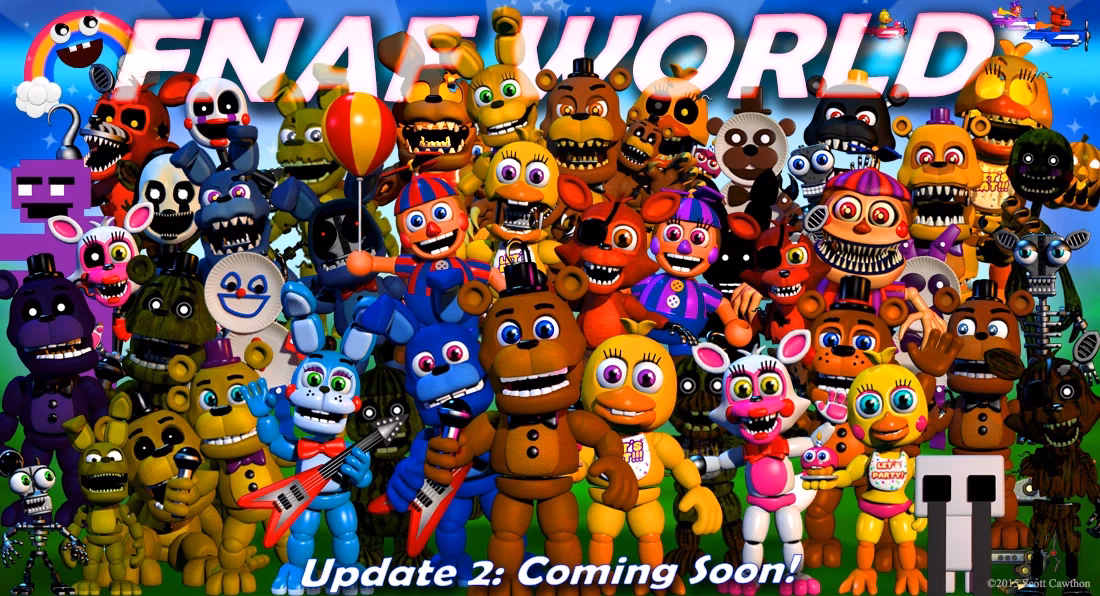 ¿Cuáles son los animatrónicos de Freddy?