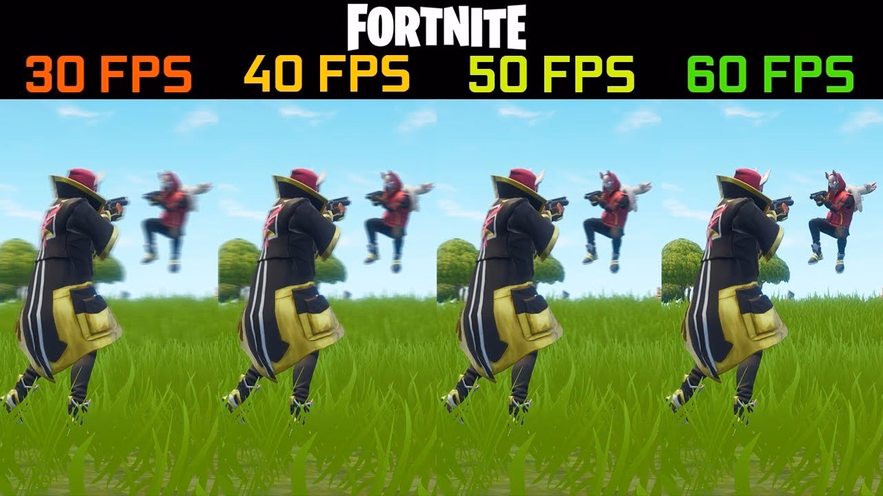 ¿Cuántos FPS son necesarios para jugar Fortnite?