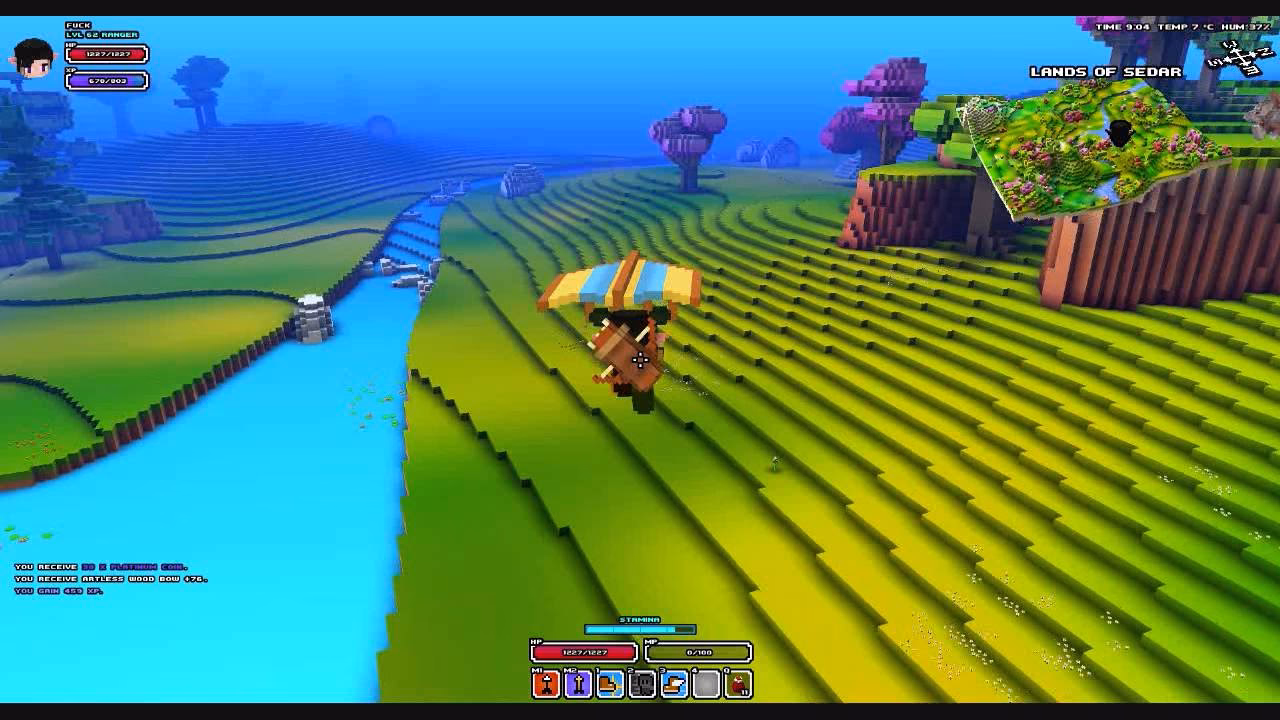 Does leveling up work in Cube World?