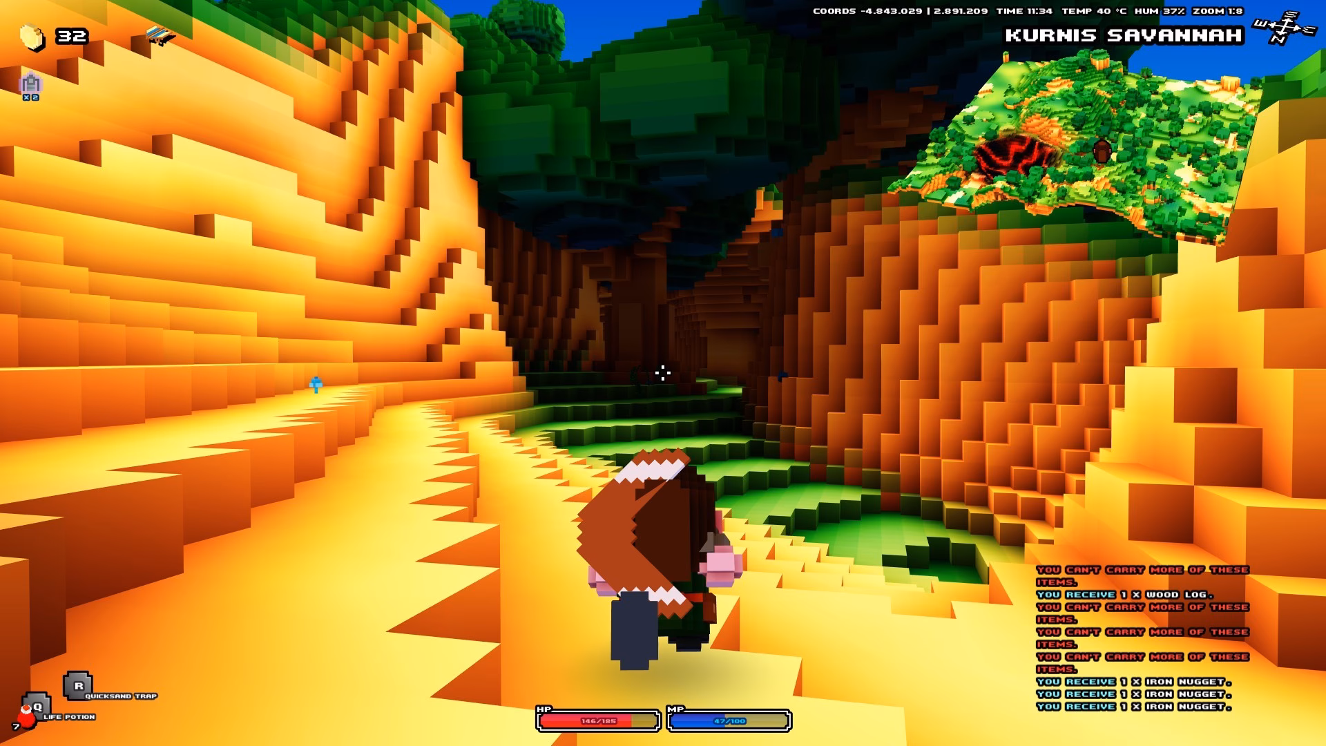 How many classes are in Cube World?