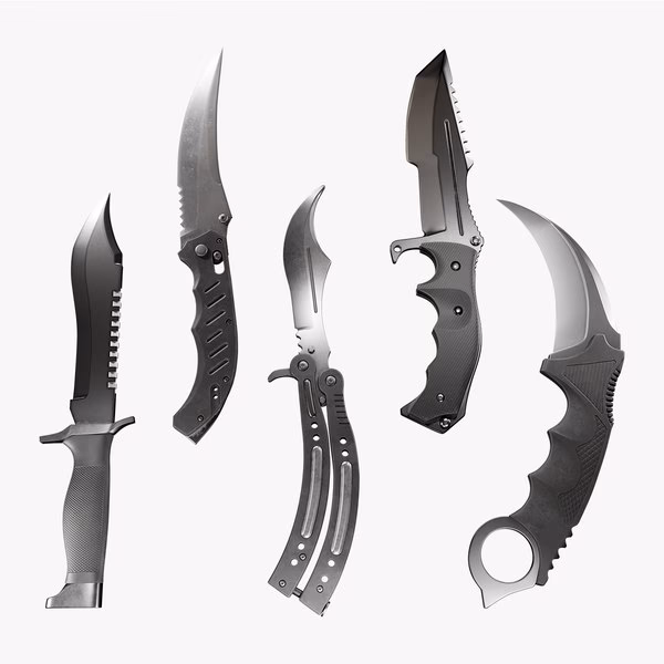 ¿Qué son los cuchillos de Counterstrike?