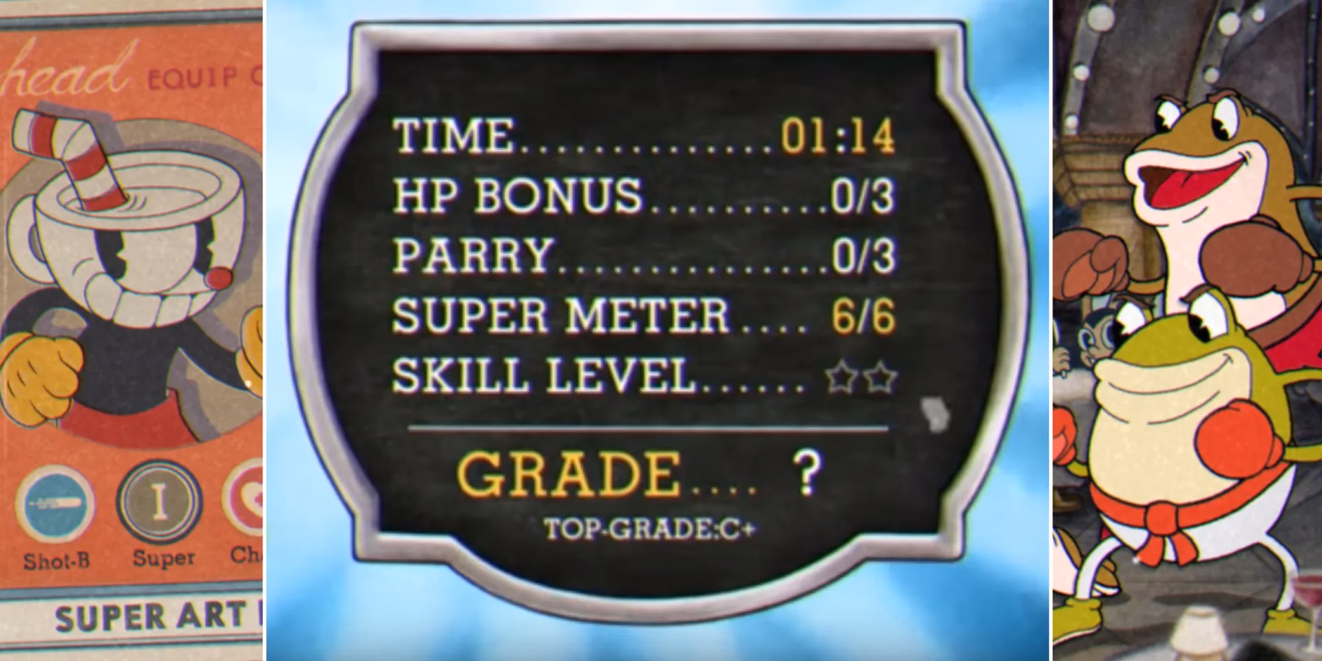 What are the difficulty settings in Cuphead?