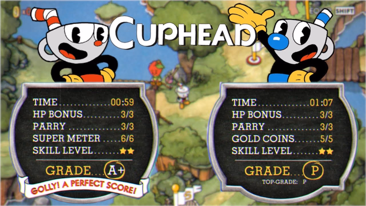 How do Cuphead grades work?