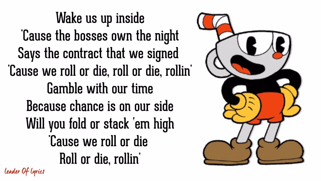 What is the theme song for the Cuphead Show?