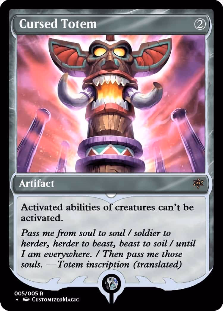 What is a 'curse artifact'?