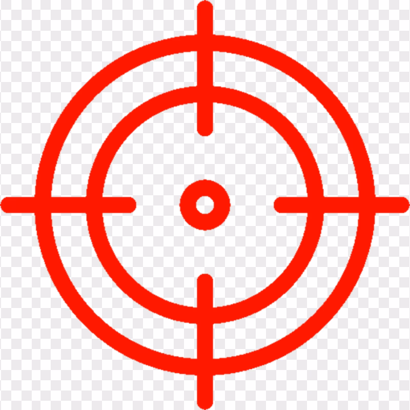 What is a crosshair in shooting?