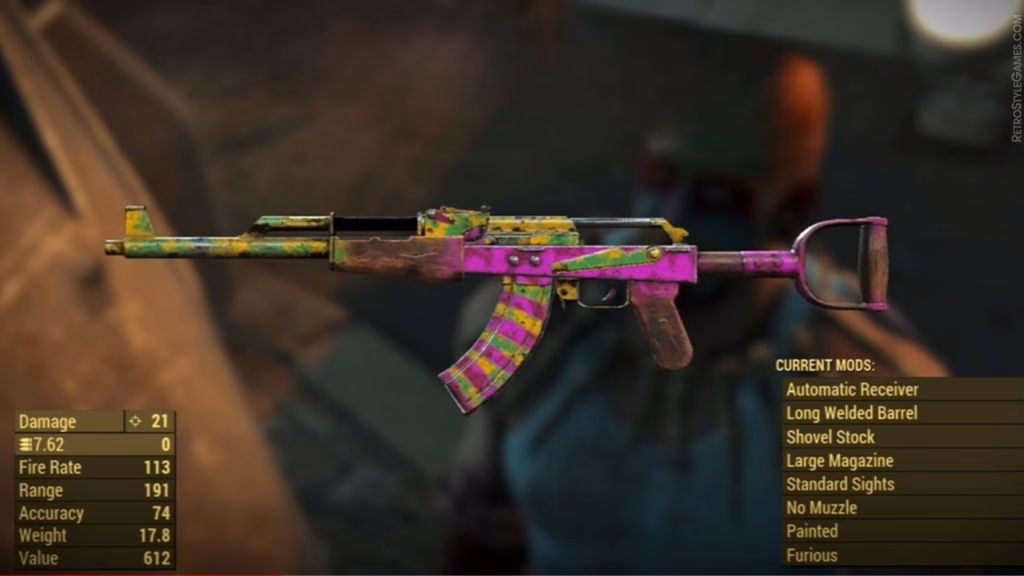 How do I customize a weapon?