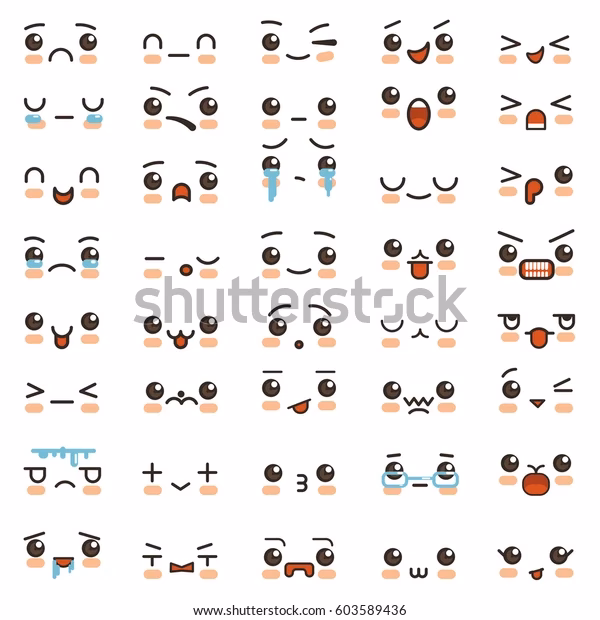 What are some cute Japanese emoticons?