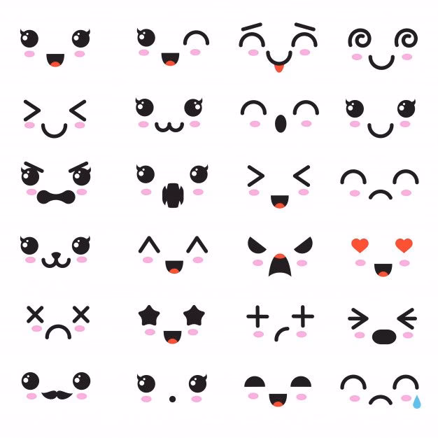 How to copy a cute face?