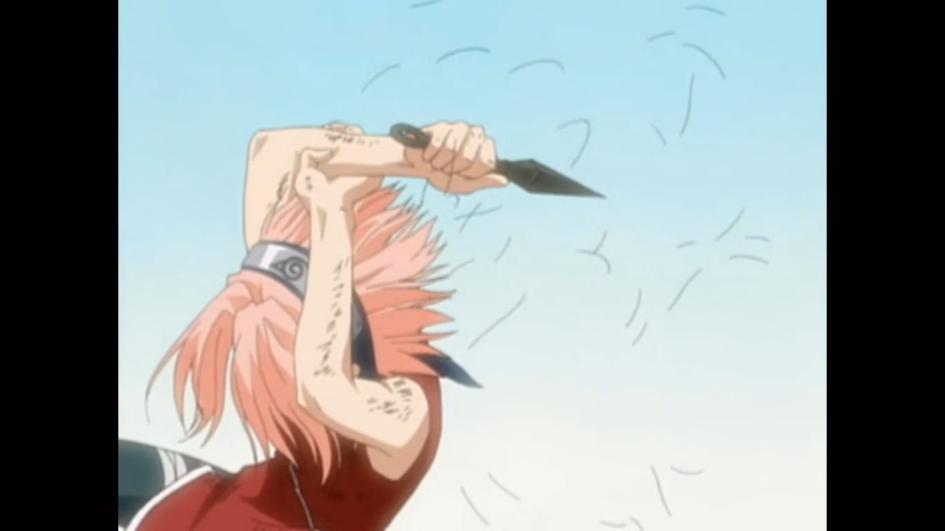 Why do characters cut off their hair?