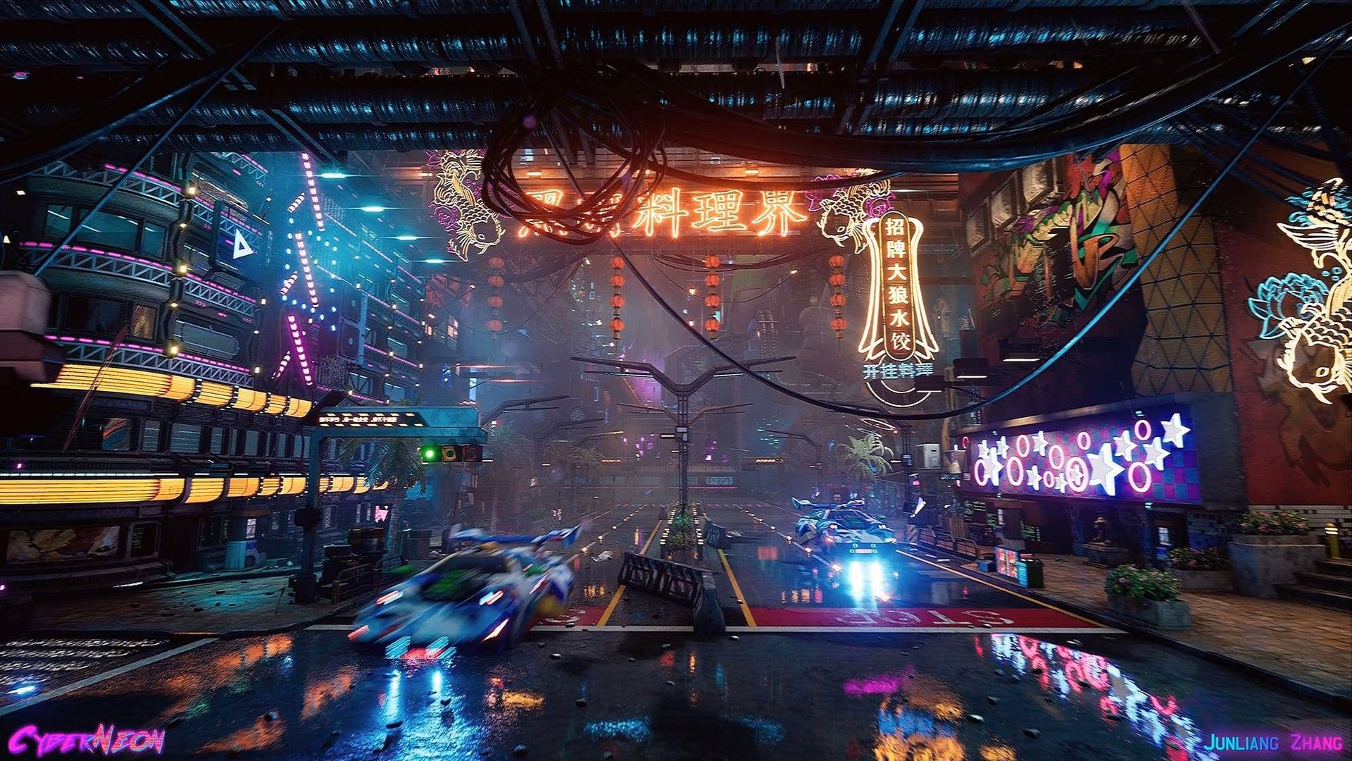 How does cyberneon work?