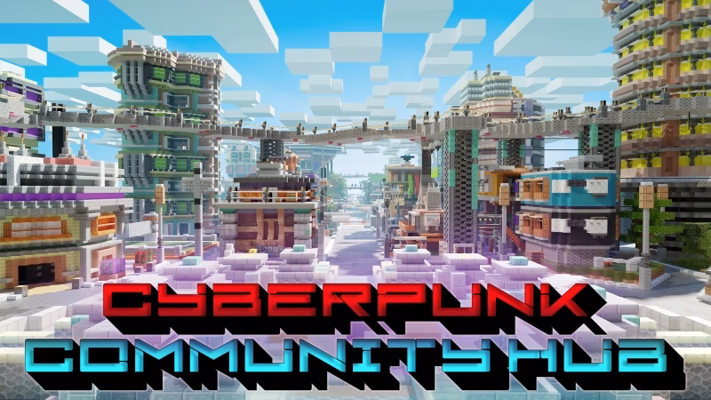 What is a cyberpunk setting?