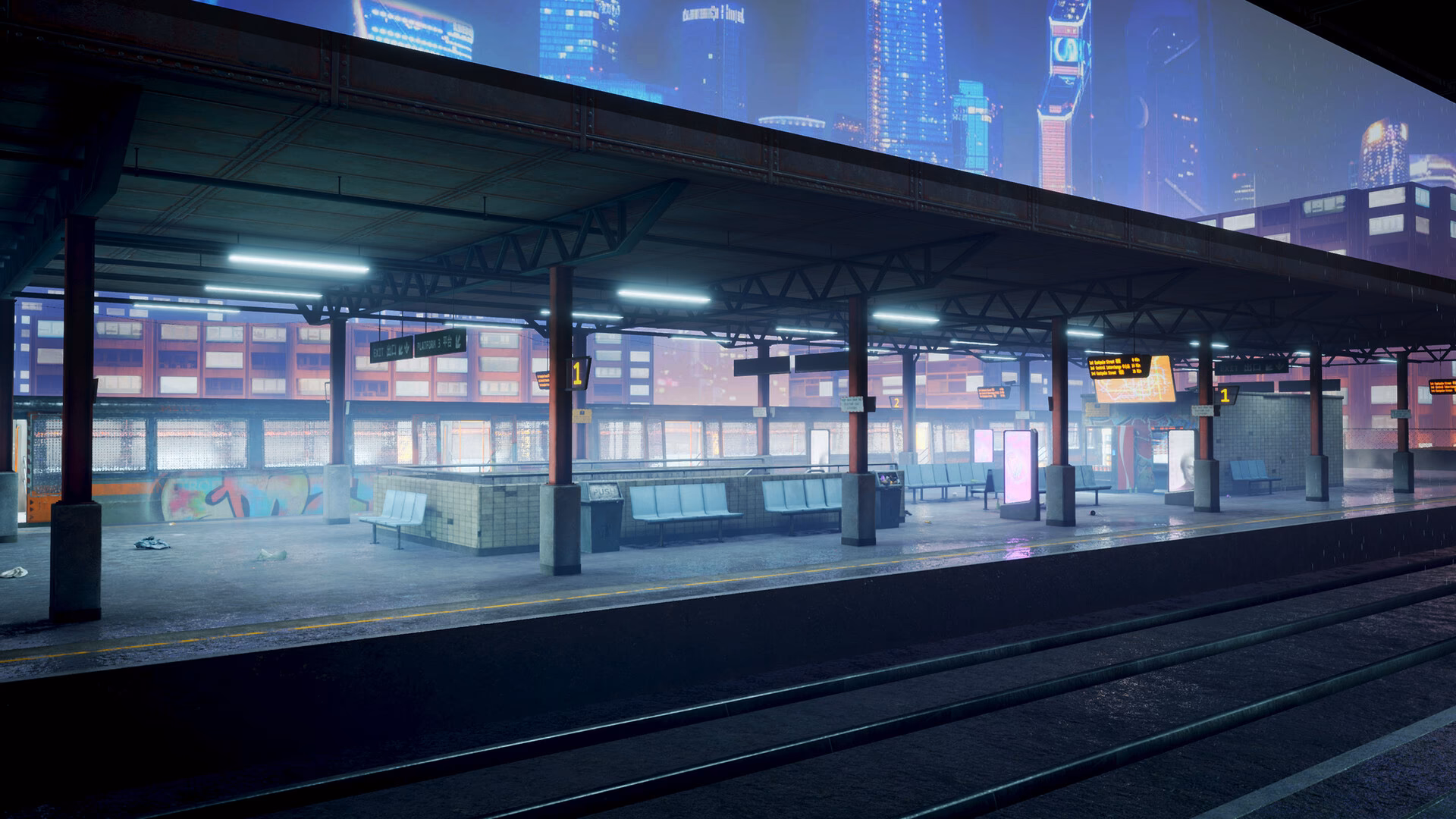 Can you ride a train in Cyberpunk 2077?