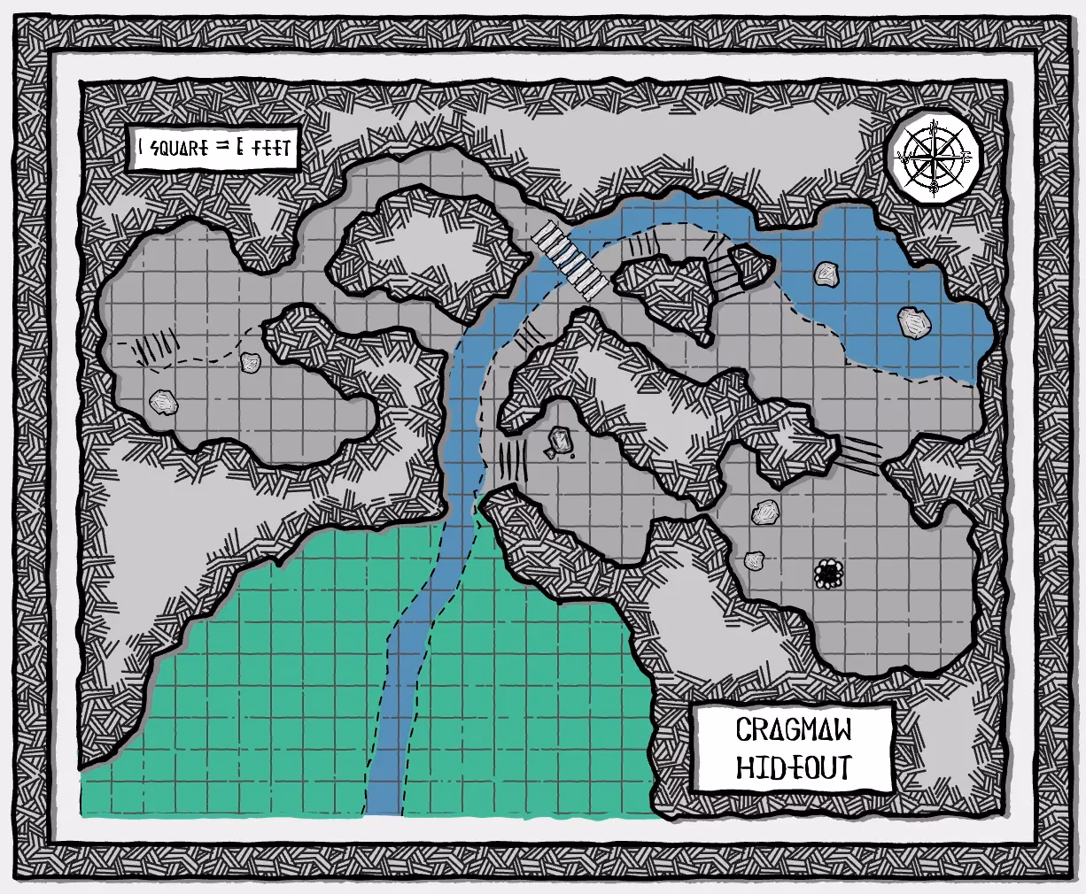 How do I create a DND map?