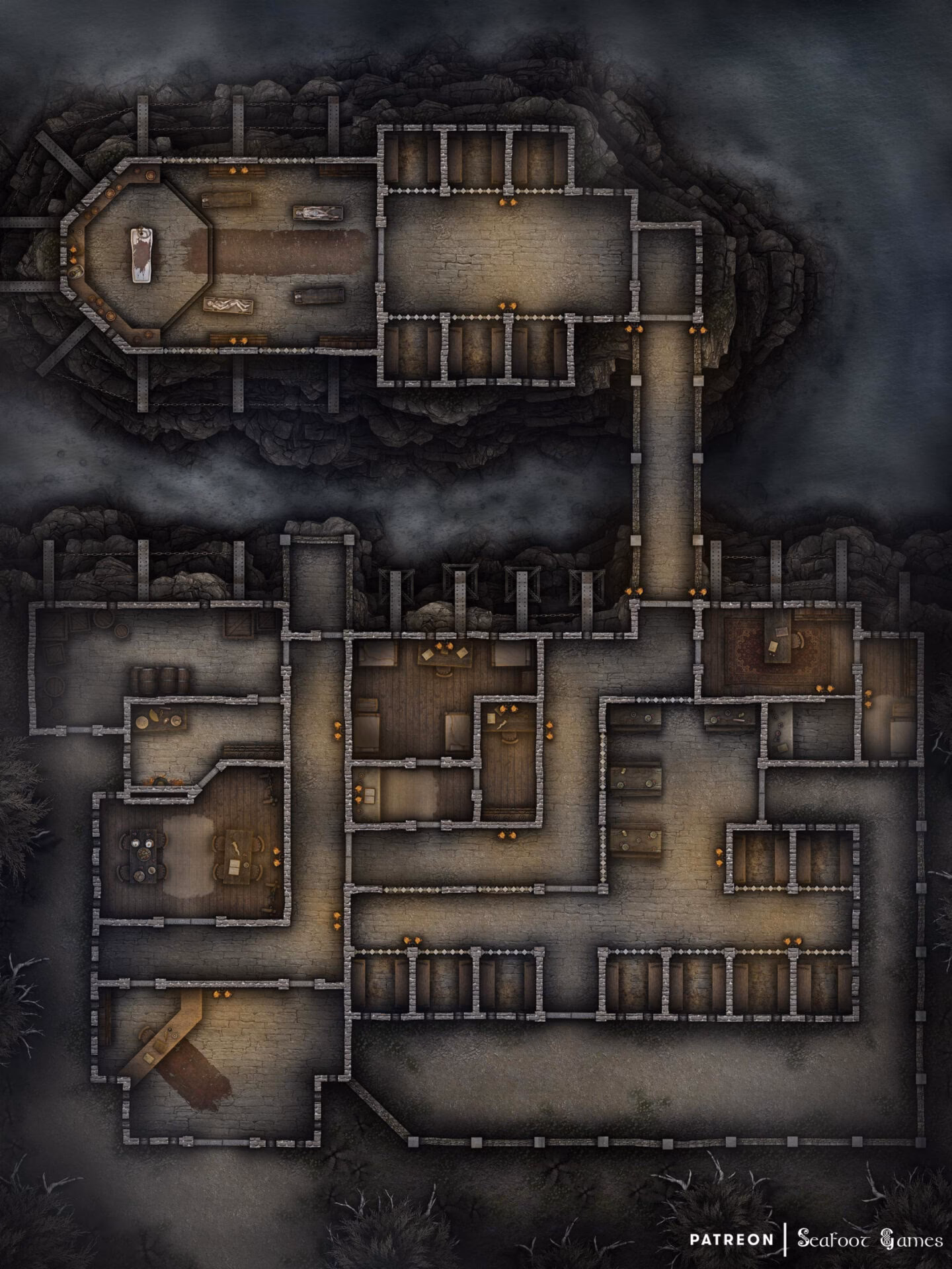 What is a jail/prison map pack?