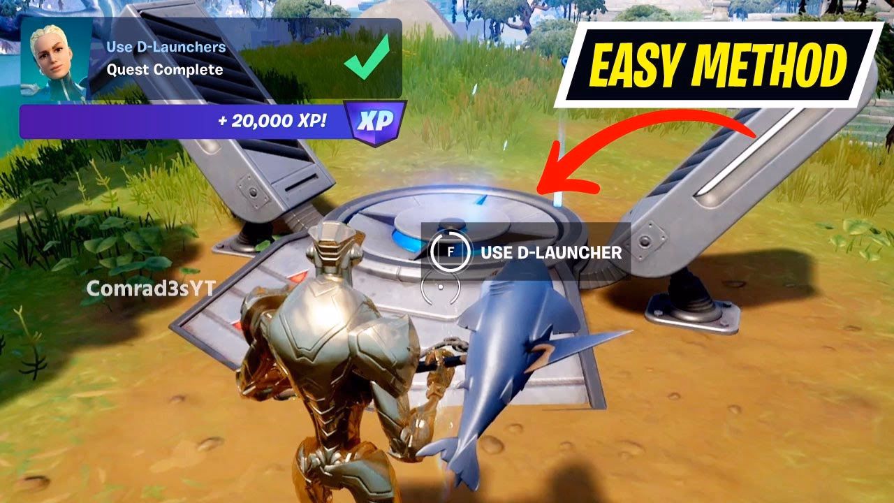 What is a D-launcher in Fortnite?