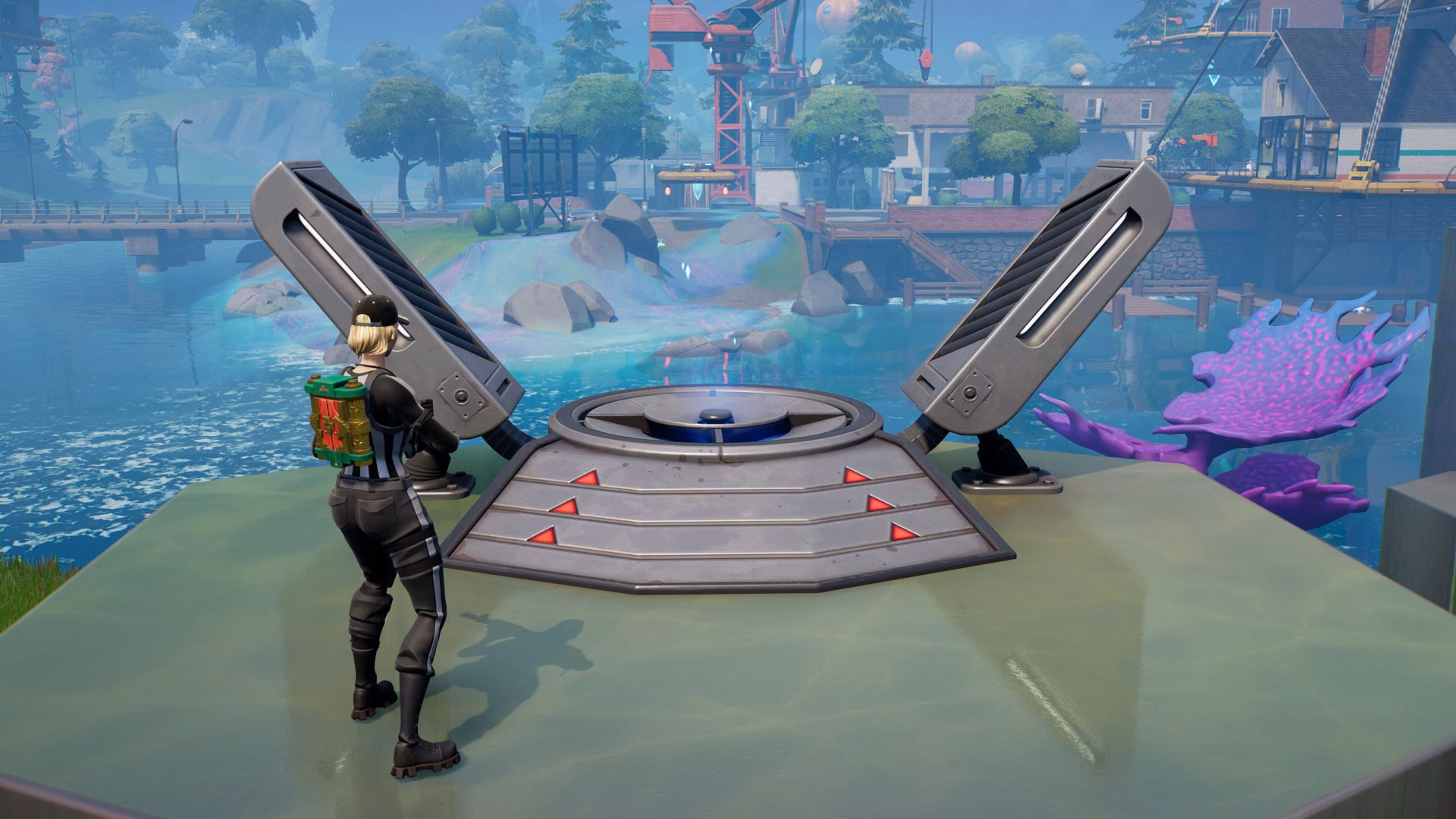 Where are the Fortnite D-Launchers located?