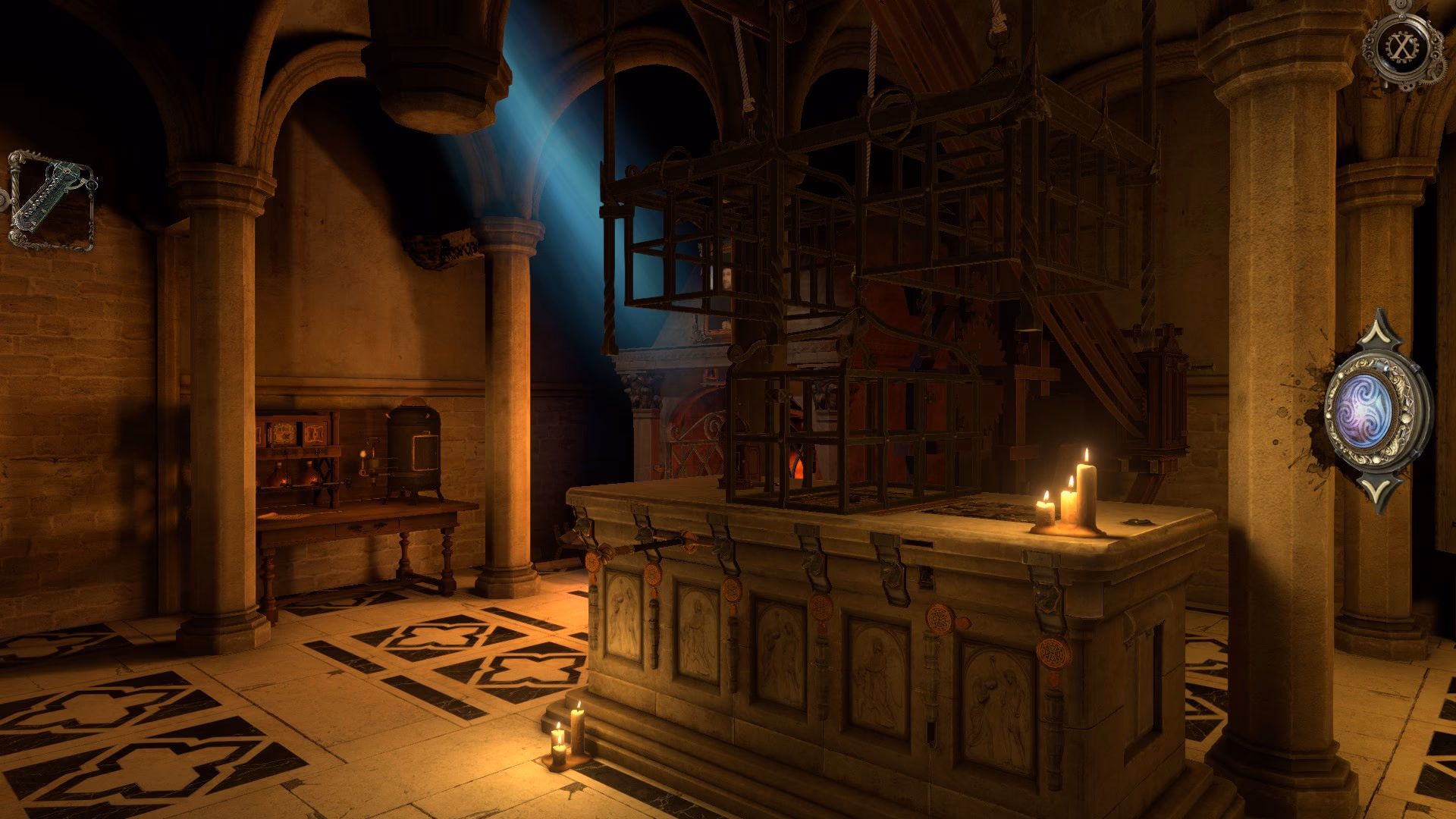How do I start a new game in House of da Vinci?