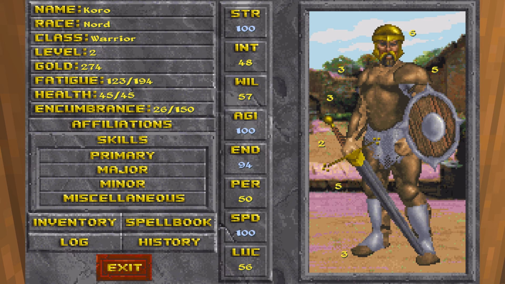 Does Daggerfall have lycanthropy & vampirism?