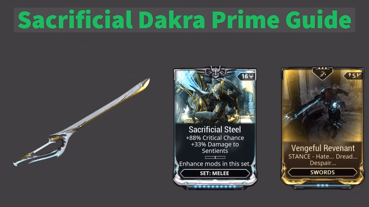 What is a Dakra Prime sword?