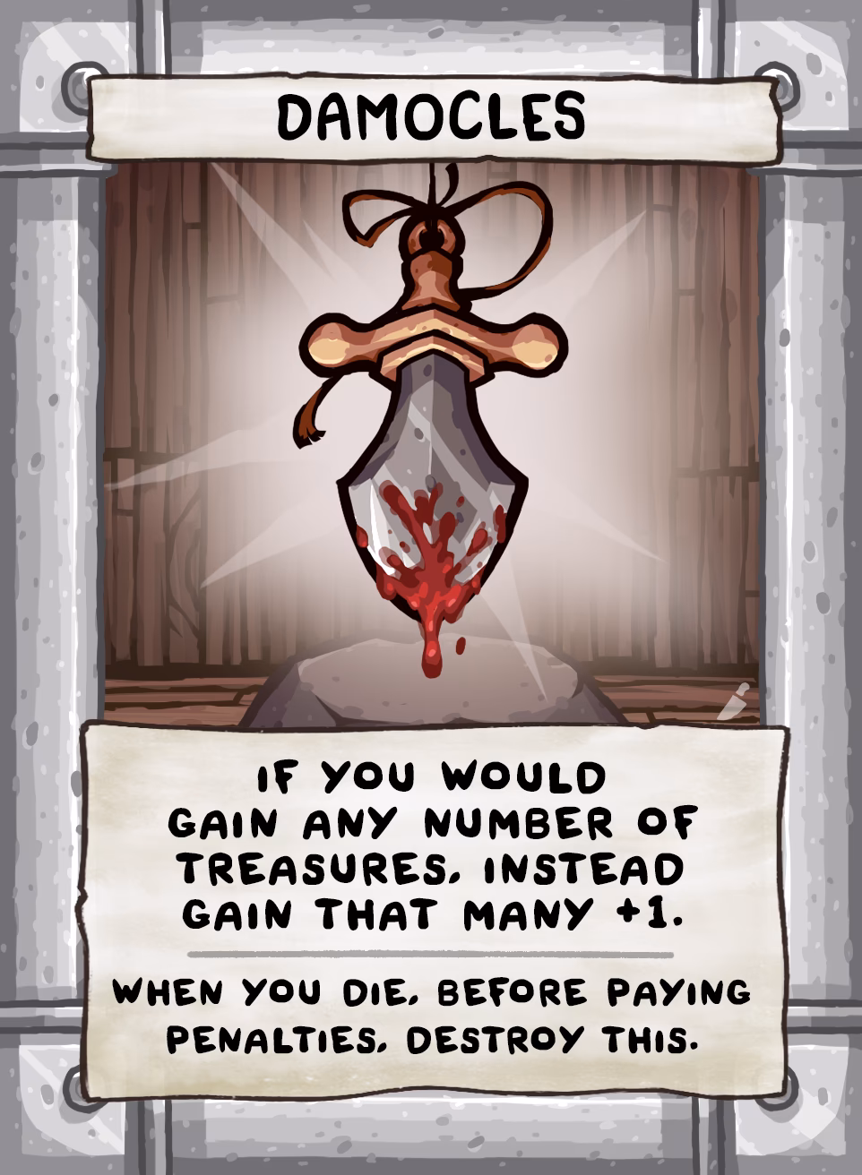 Can Isaac survive the instant kill of Damocles?