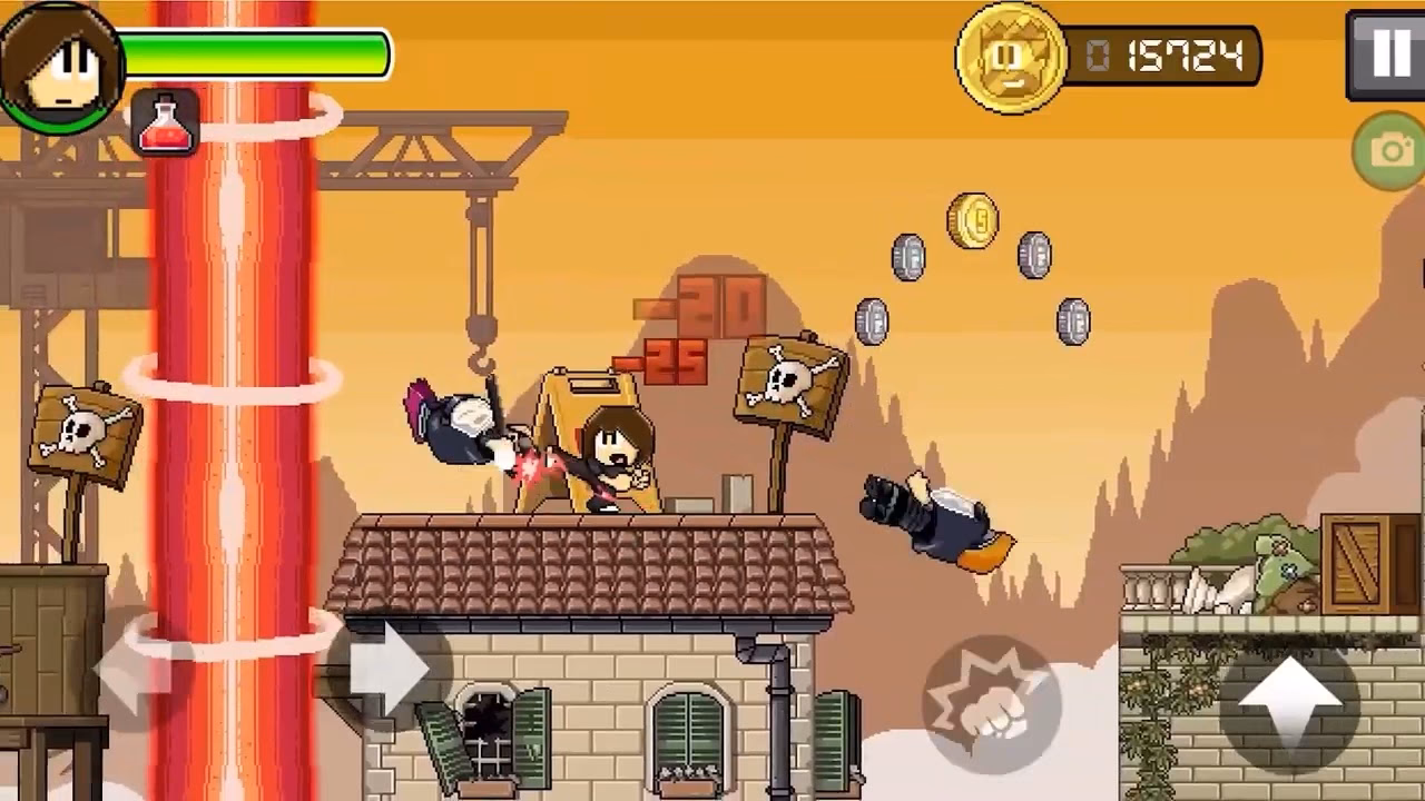 ¿Qué tipo de juego es Dan The Man?