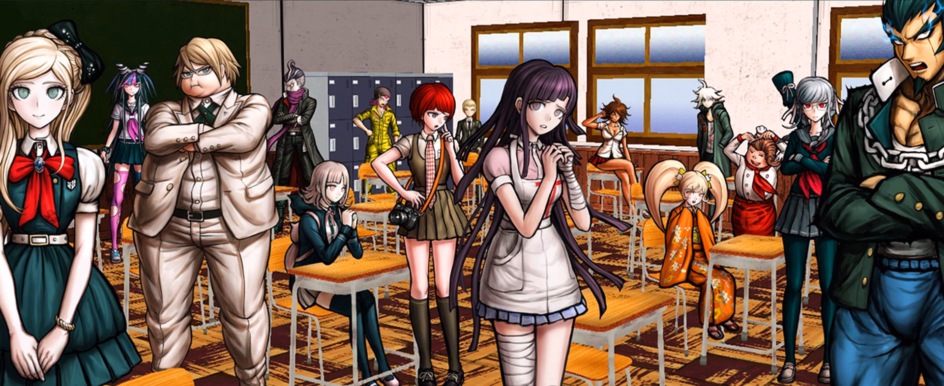 What Danganronpa books are in this art book collection?