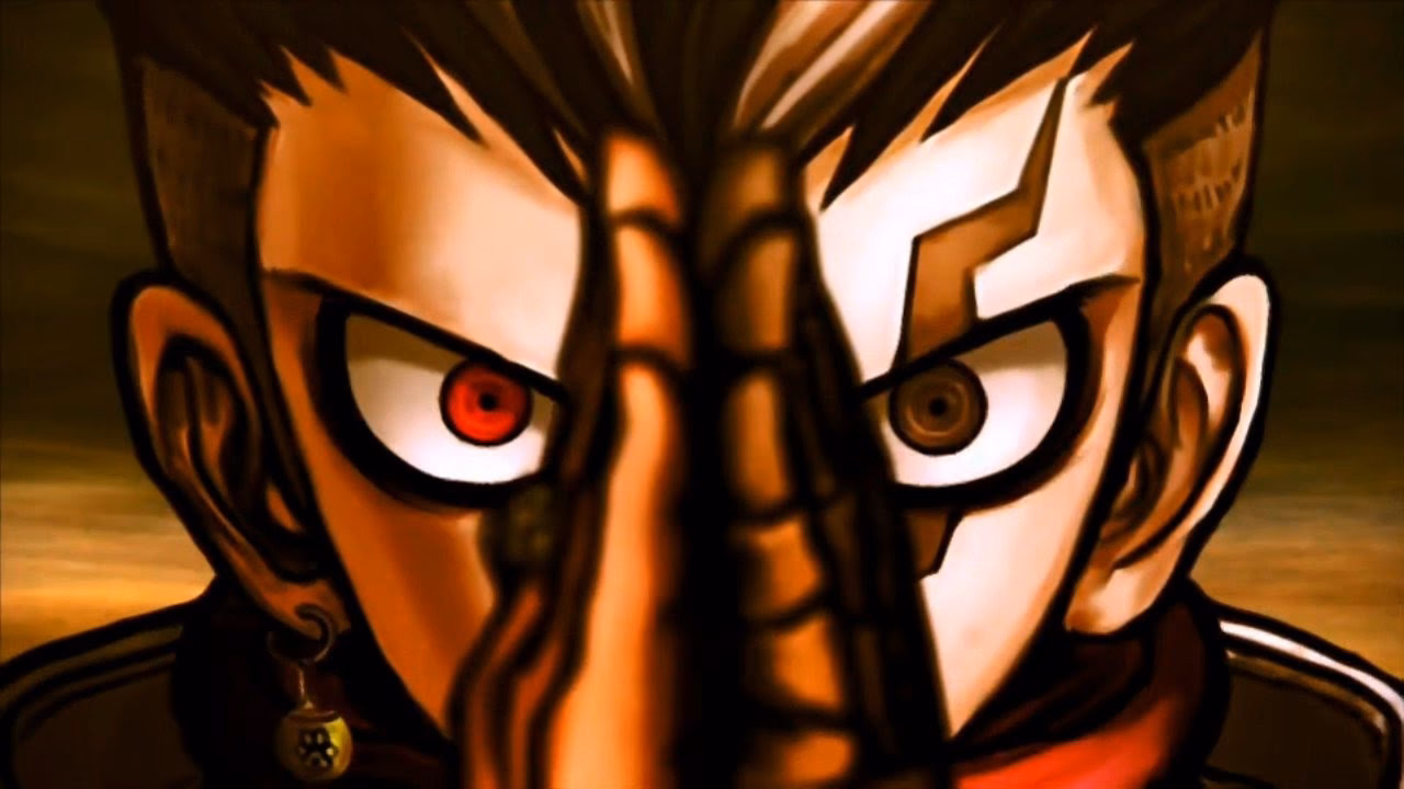 Was gundham's sanpaku eyes a design element in Danganronpa 2?
