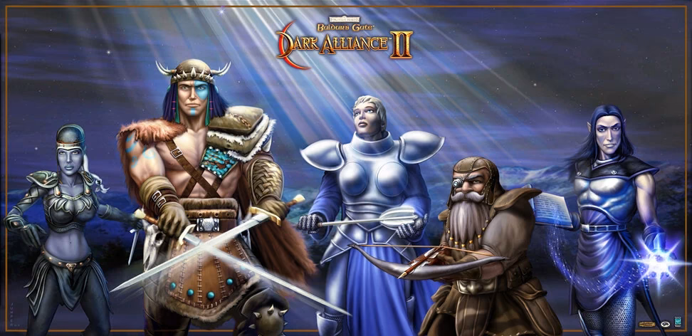 Is Dark Alliance 2 the same as Baldur's gate?