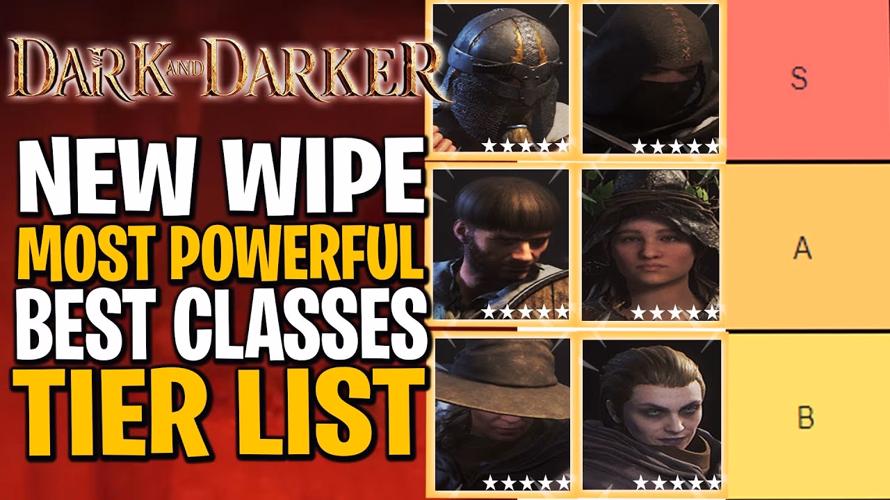How do dark and darker class rankings work?