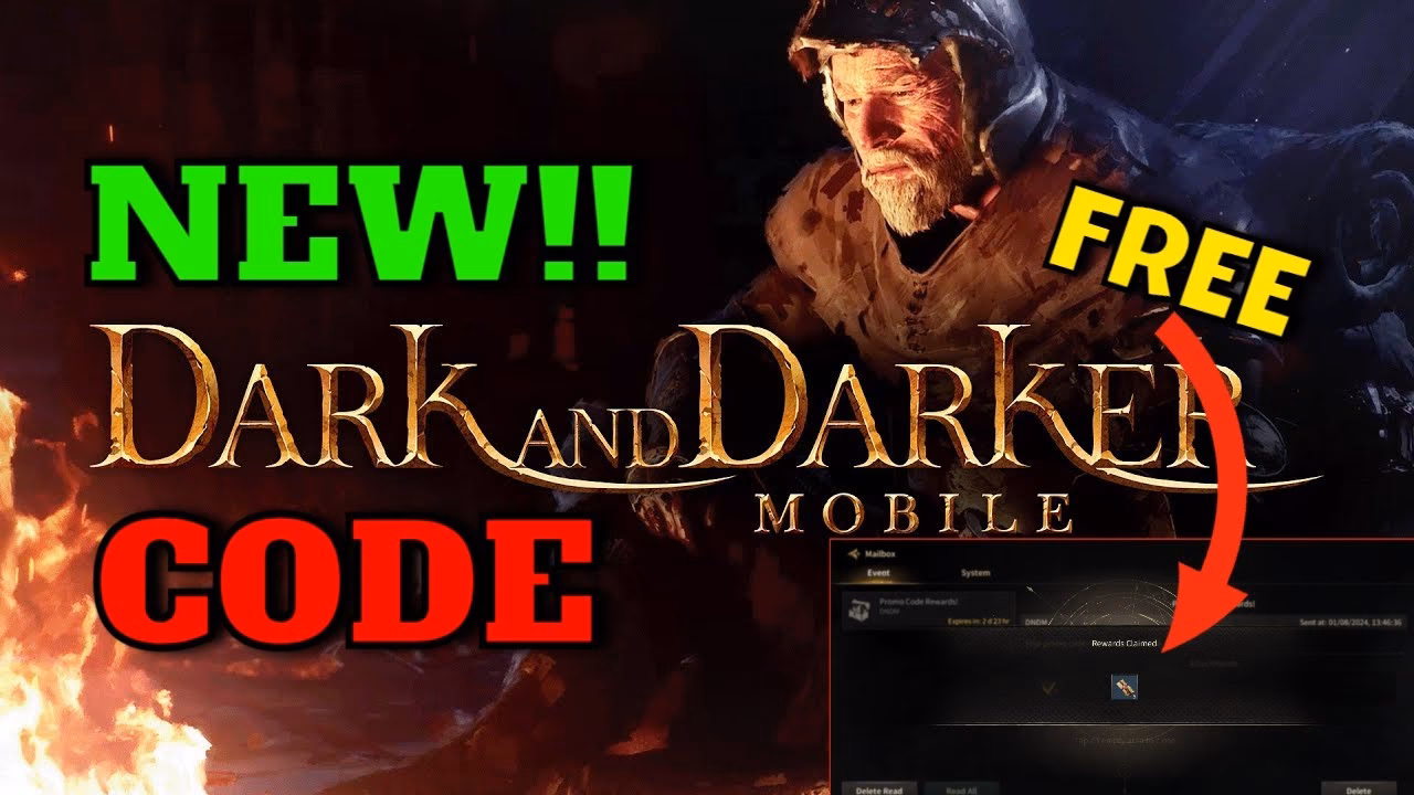 How to redeem promo codes for dark & darker (PC)?