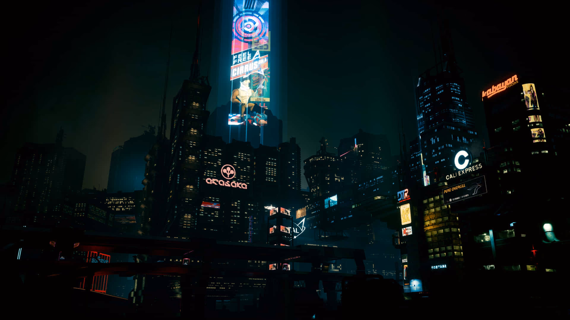 How many dark cyberpunk wallpapers are there?