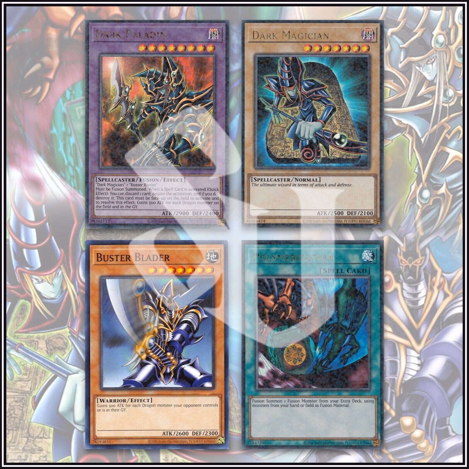 How do I fusion summon dark magician?