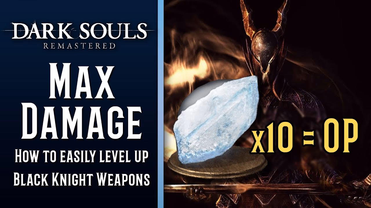 How do you upgrade Black Knight weapons?