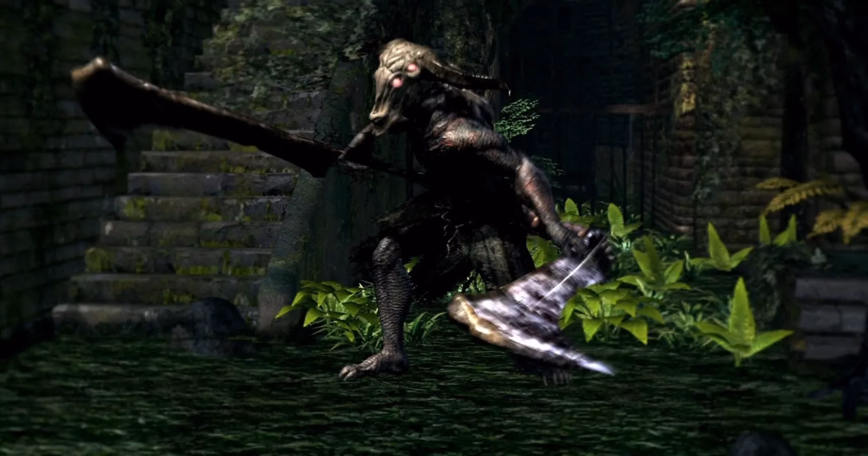What is a Capra demon in Dark Souls?