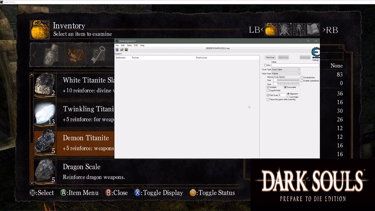 Is there a Cheat Engine table for Dark Souls 3?