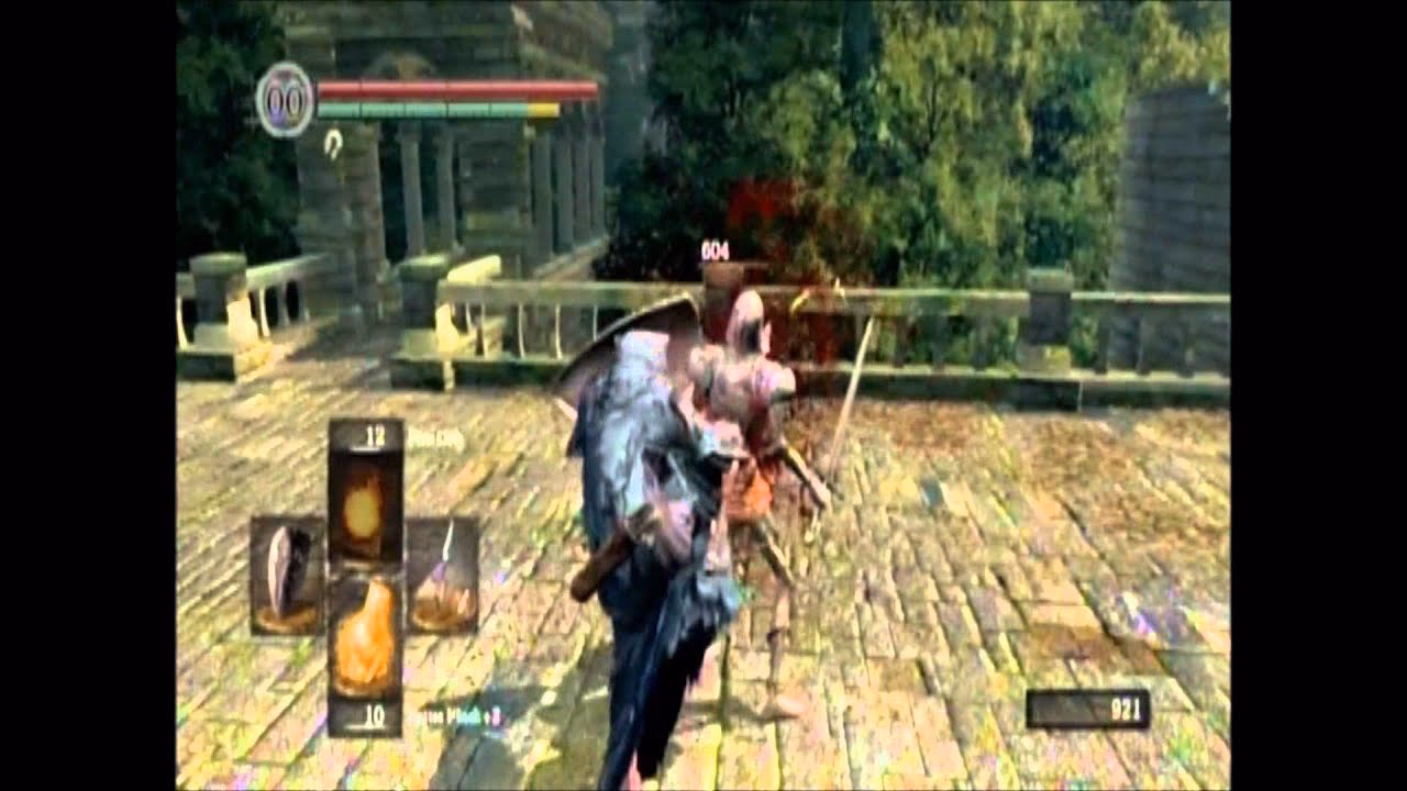 How do I upgrade a divine weapon in Dark Souls?