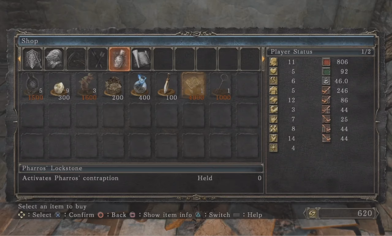 How do you trade items in Dark Souls?