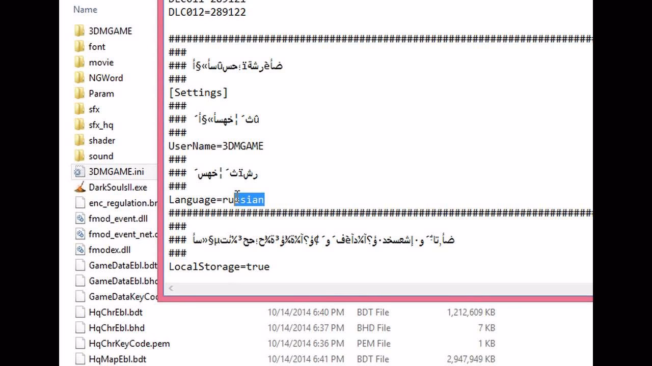 Does steam language affect DS1 ingame language?