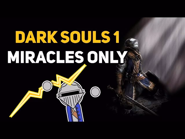How do miracles work in Dark Souls?