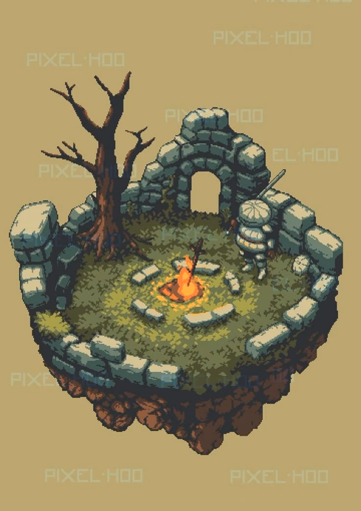 What is Dark-Souls & pixel art?