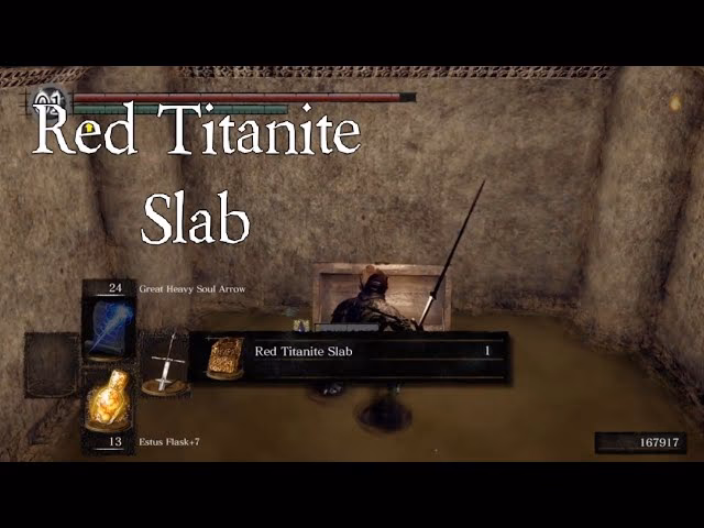 Where can I find Red titanite slabs in Dark Souls?