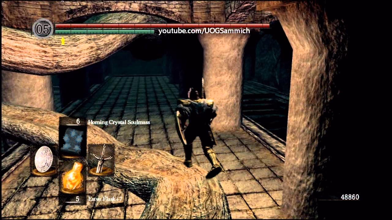 Where can I find Red titanite slabs in Dark Souls?