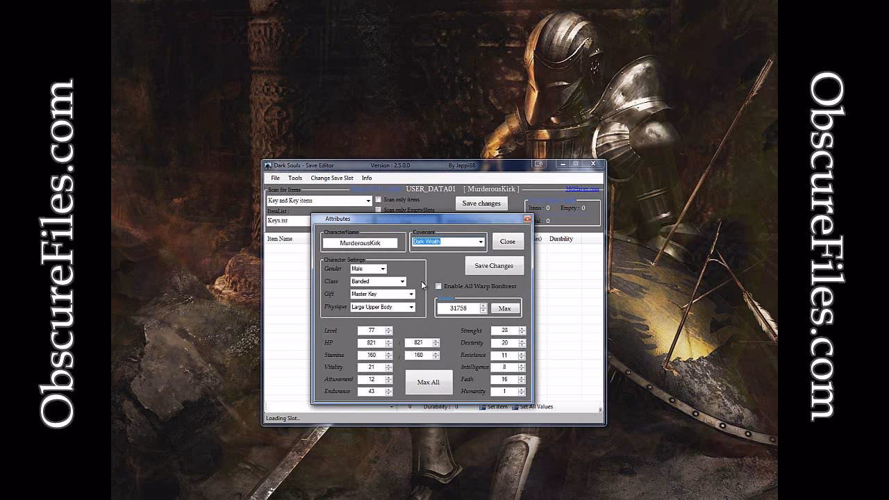 What is a Dark Souls I save-game editor?
