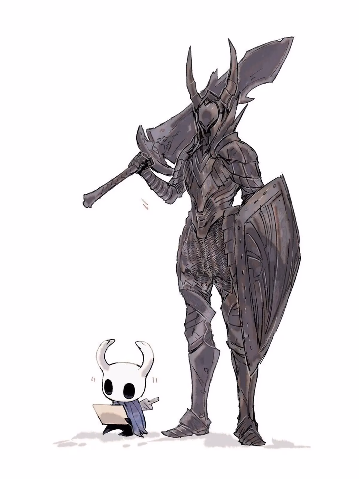 What's the difference between Dark Souls 3 & hollowknight?