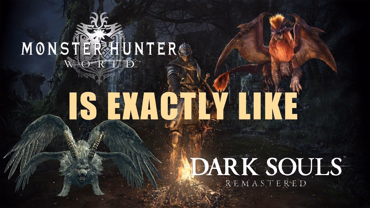 What's the difference between Dark Souls and MH?