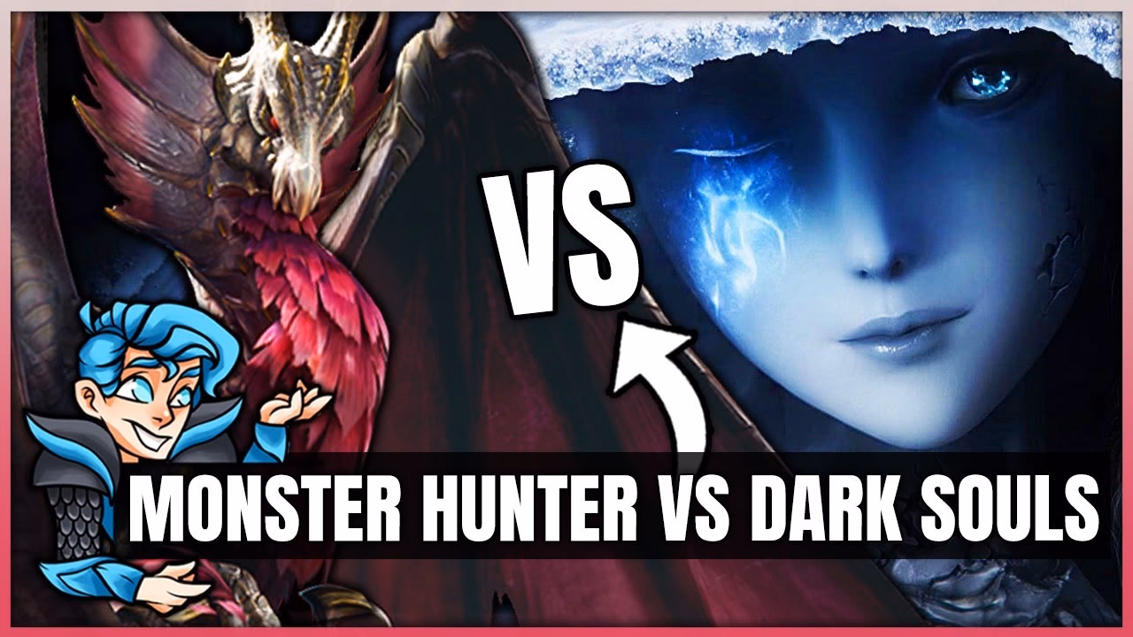 Are Monster Hunter & darksouls similar?