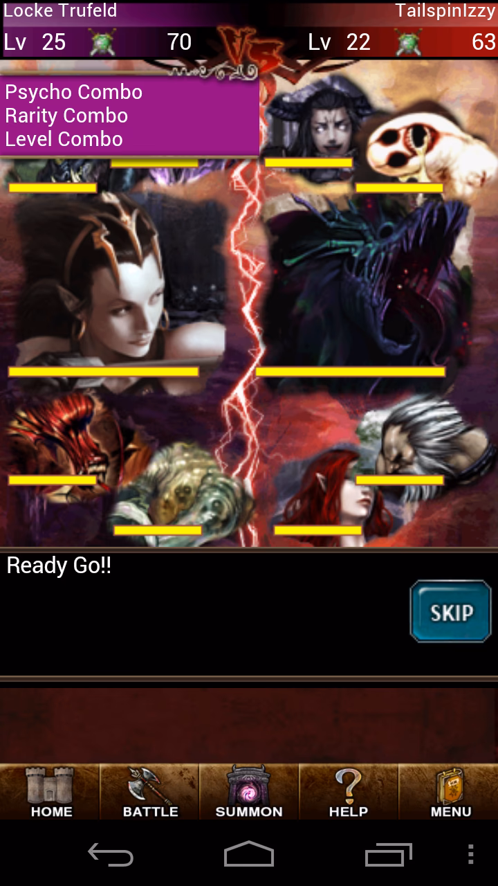 How do you summon monsters in Dark Summoner?